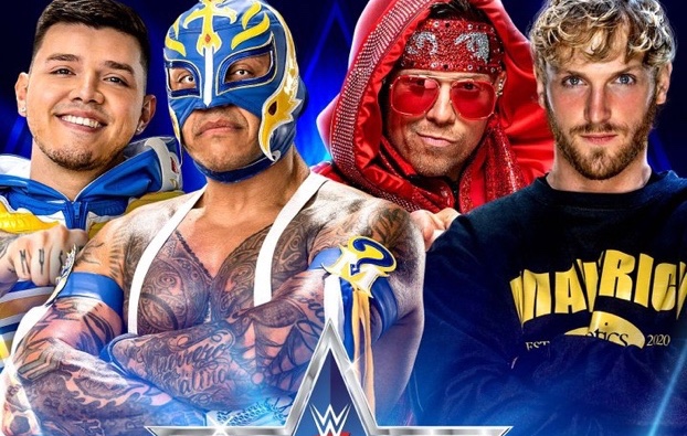 Logan Paul & The Miz vs The Mysterios Official For Wrestlemania 38