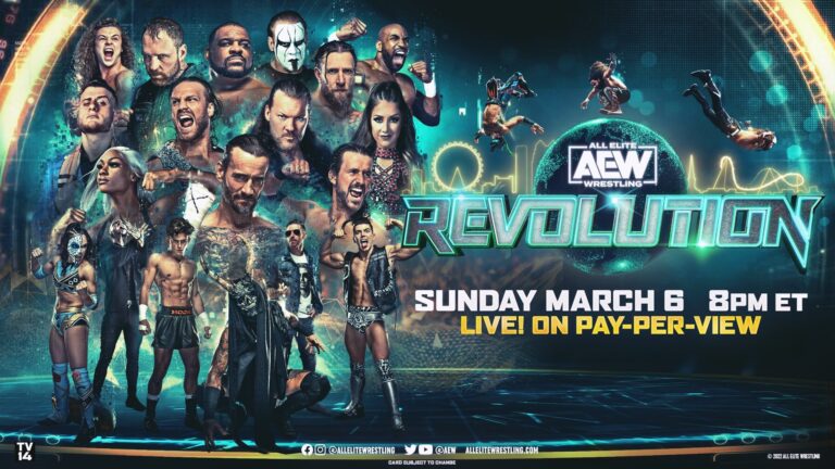 AEW REVOLUTION RESULTS & NOTES MAR 6 2022