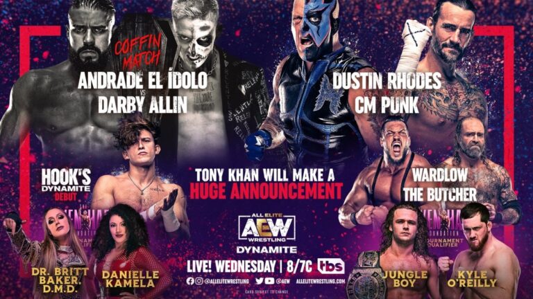 AEW DYNAMITE RESULTS & NOTES APR 20 2022 | AEW x NJPW Supershow Announced