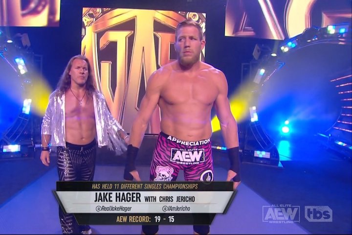 Chris Jericho Reveals Jake Hager Signed Contract Extension With AEW