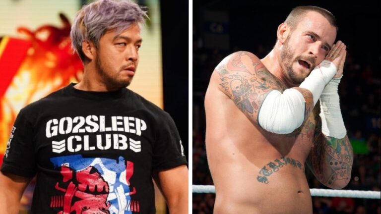 CM Punk And KENTA Reportedly Not Set For Match At AEW X NJPW Forbidden Door