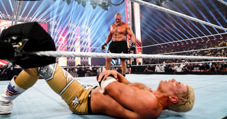 Brock Lesnar VS Cody Rhodes III Reportedly Set For SummerSlam, Bullrope Stipulation Being Discussed