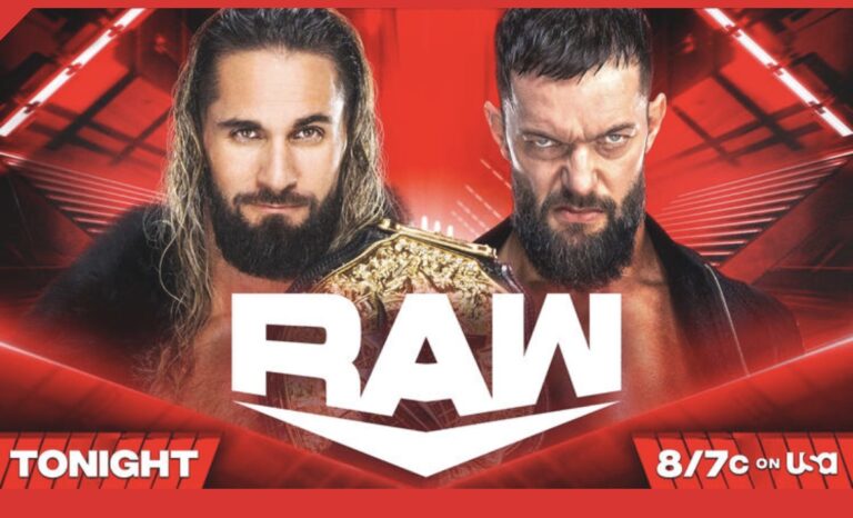 WWE MONDAY NIGHT RAW RESULTS & NOTES JULY 24TH 2023