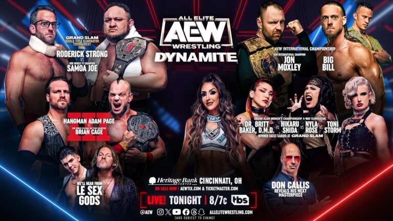 AEW DYNAMITE RESULTS & NOTES SEPTEMBER 13