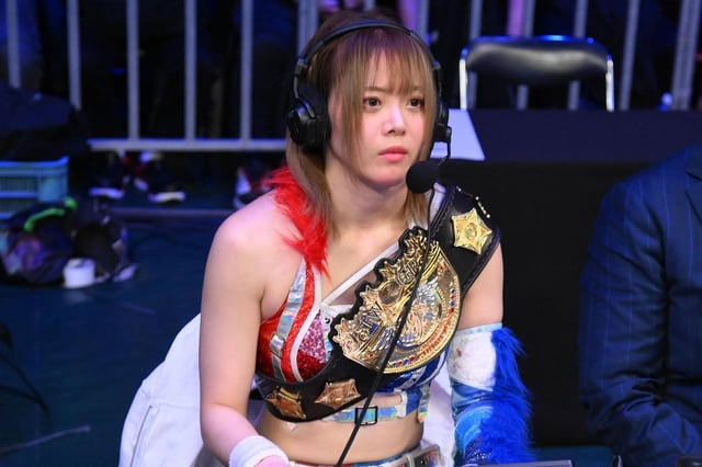 following tanahashis appointment as president mayu iwatani v0
