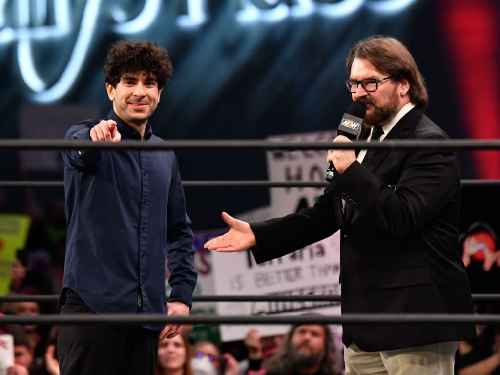 tony khan aew schiavone