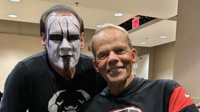 WWE Allowed Lex Luger & DDP To Attend Sting’s Final Match As Long As They Stayed Off Camera