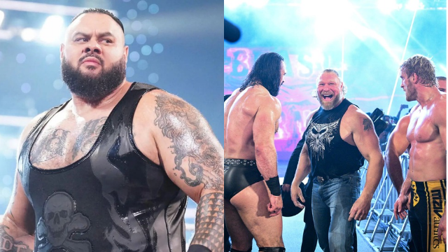 Bronson Reed Comments On Brock Lesnar Falling Over On WWE RAW, Claims Floor Was Wet