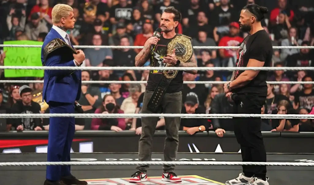 WWE RAW Survivor Series WarGames CM Punk Roman Reigns Cody Rhodes