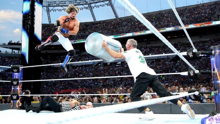 AJ Styles Says His Best WWE WrestleMania Match Was With Shane McMahon