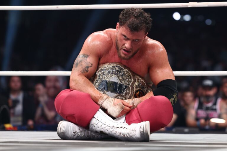 MJF Gives An Update On His Knee Injury