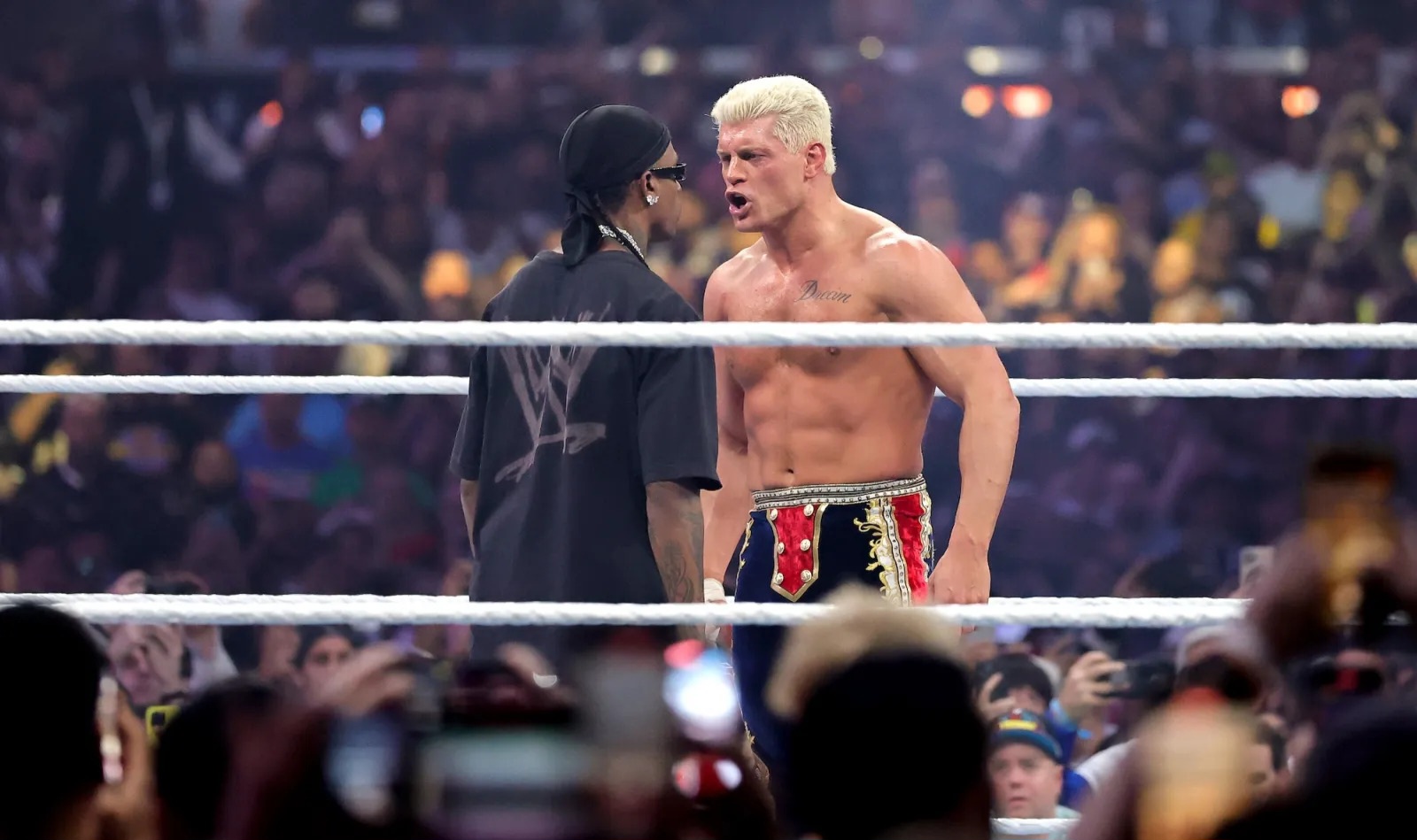 Cody Rhodes Confirms Travis Scott Injured Him at WWEs Elimination Chamber